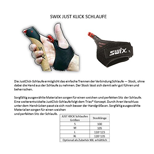 Swix CT4 Nordic Walking Stock Lime Composite Premium mit Twist & Go Spitze 1 Paar - 3