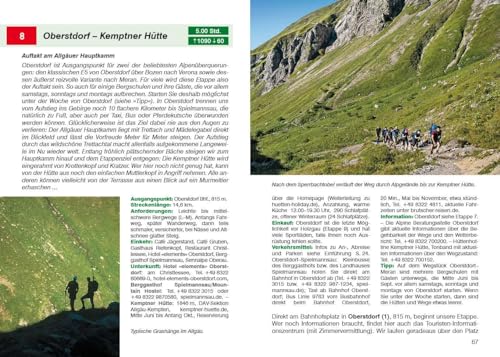 Fernwanderweg E5: Konstanz – Oberstdorf – Meran/Bozen – Verona. 31 Etappen und 14 Varianten. Mit GPS-Tracks (Rother Wanderführer) - 5