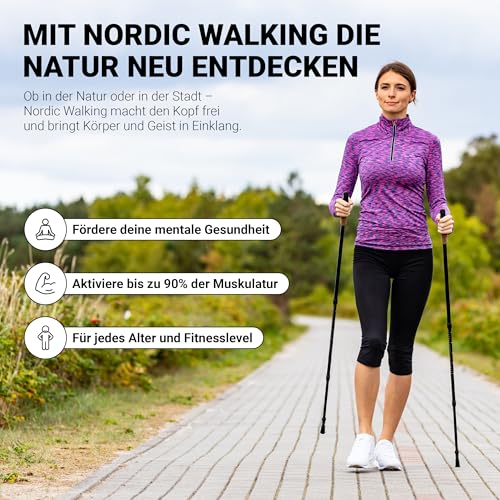 MSPORTS Nordic Walking Stöcke Premium - 7