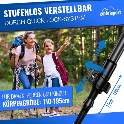 gipfelsport Nordic Walking Stöcke Aluminium - 4