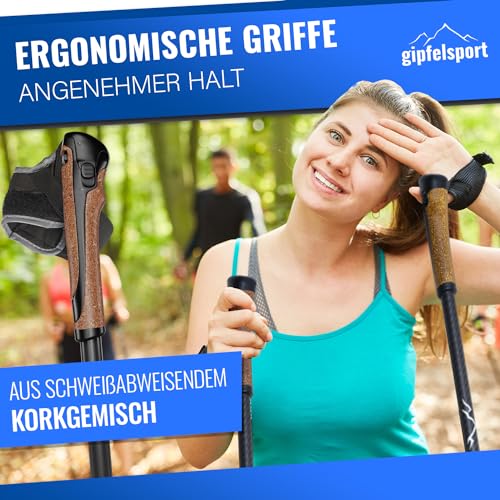 gipfelsport Nordic Walking Stöcke Aluminium - 5
