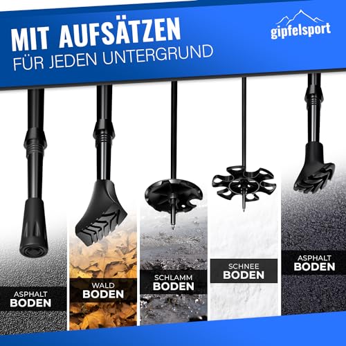 gipfelsport Nordic Walking Stöcke Aluminium - 6