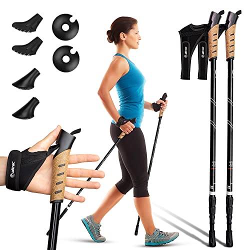 Attrac Nordic Walking Classic Wanderstöcke 69-136cm