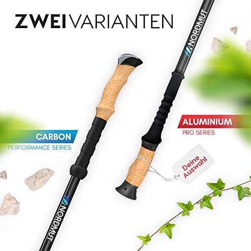 NORDMUT® Wanderstöcke Teleskop Alu | Nordic Walking Stöcke - 8
